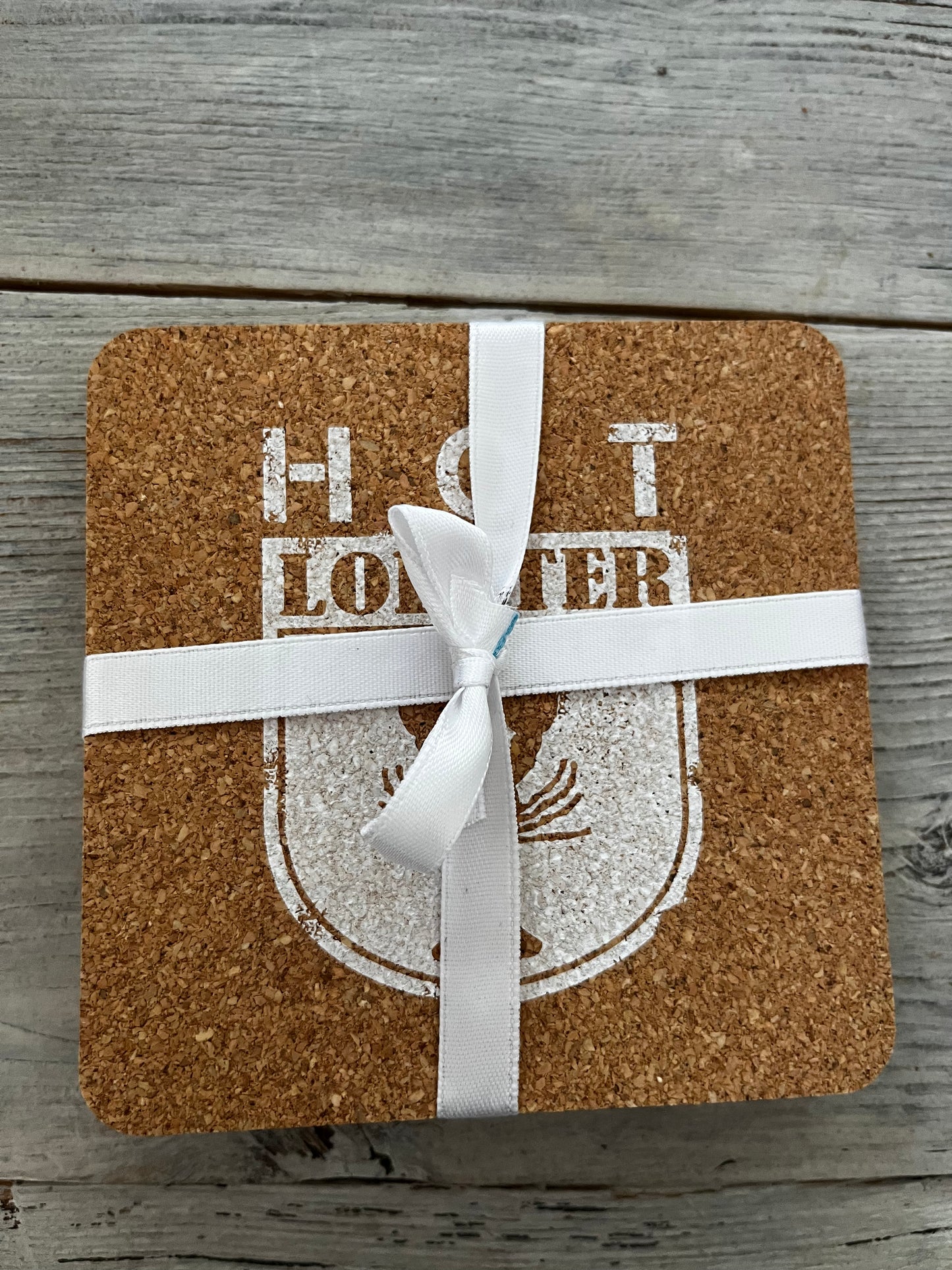 Hot Lobster Cork Coasters